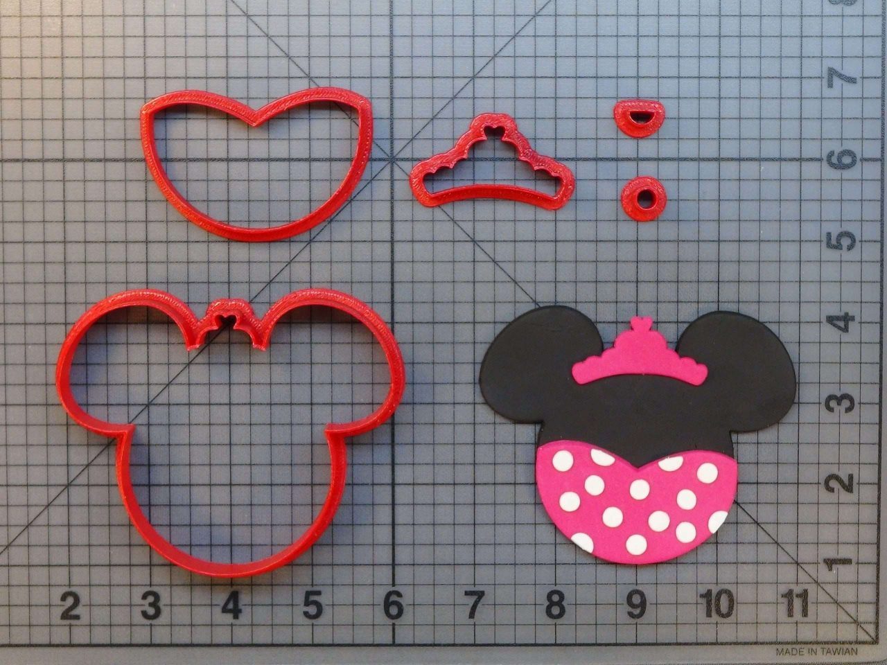 Mickey Mouse - Princess Minnie 266-819 Cookie Cutter Set