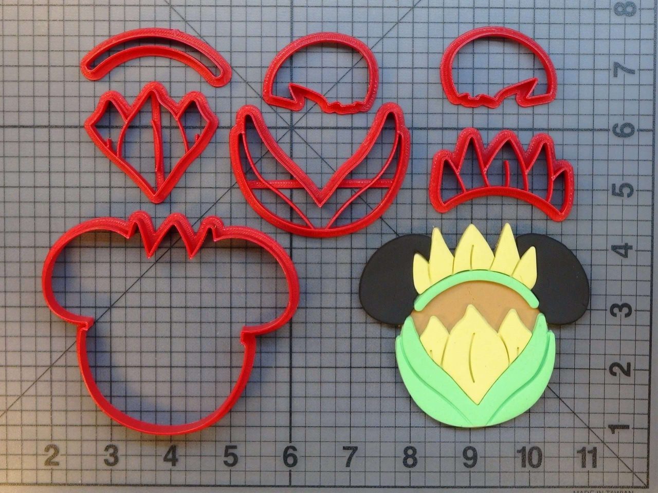 Mickey Mouse - Tiana 266-808 Cookie Cutter Set