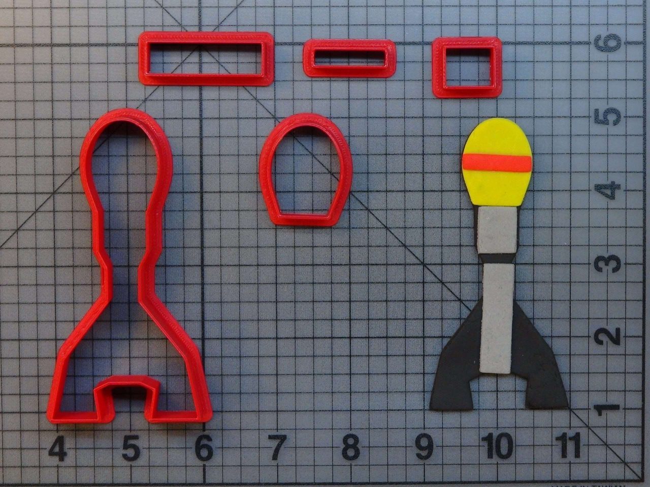 Missile 266-472 Cookie Cutter Set