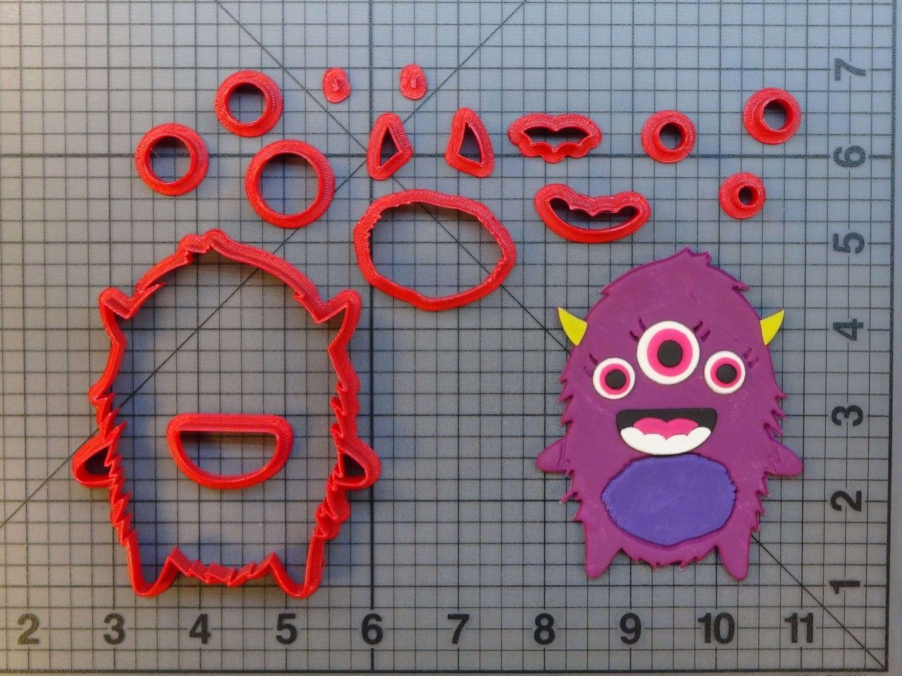 Monster 266-803 Cookie Cutter Set
