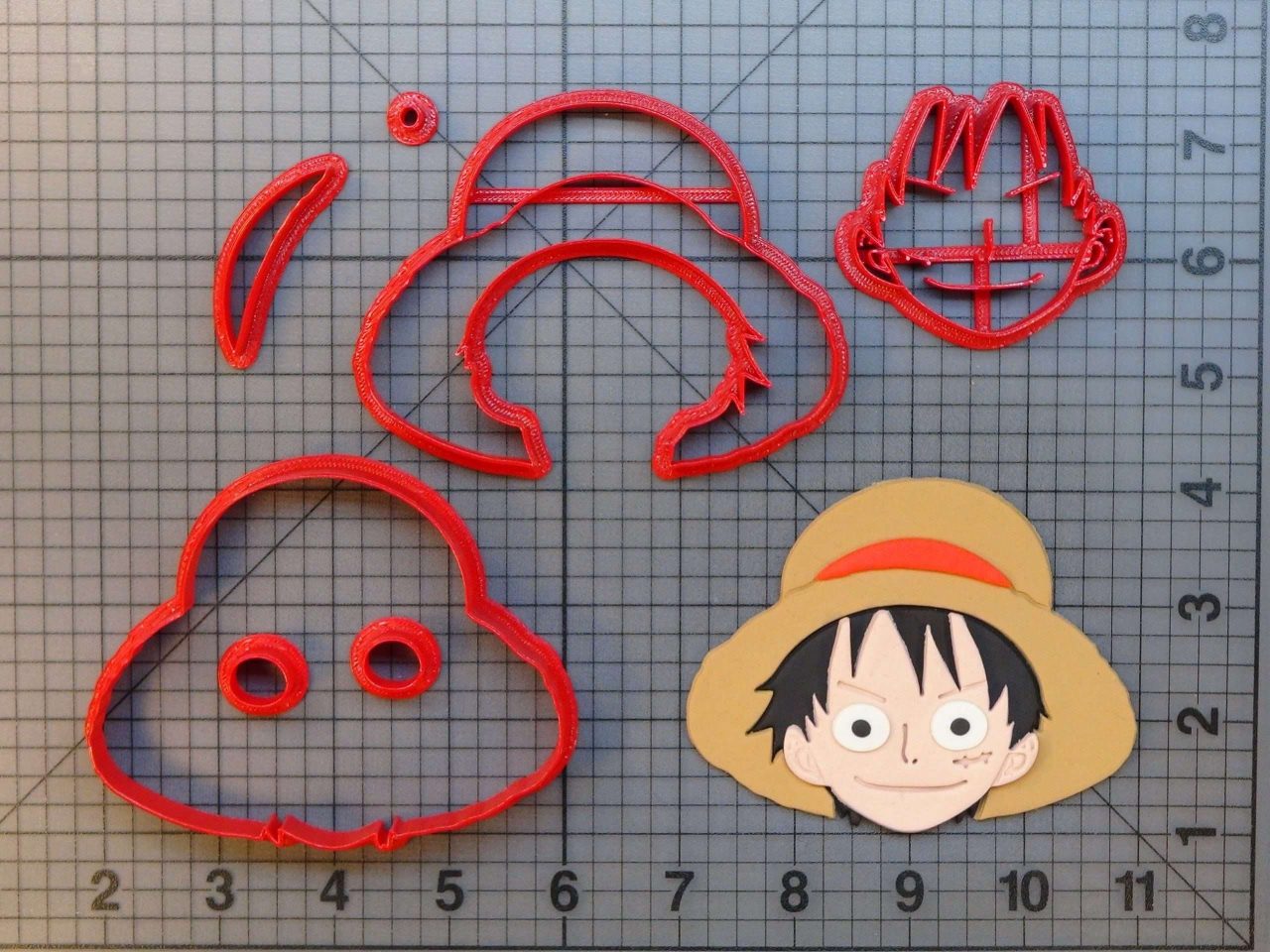 One Piece - Luffy 266-800 Cookie Cutter Set