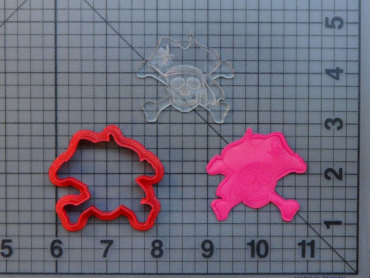 Pirate Skull 227-112 Cookie Cutter and Stamp