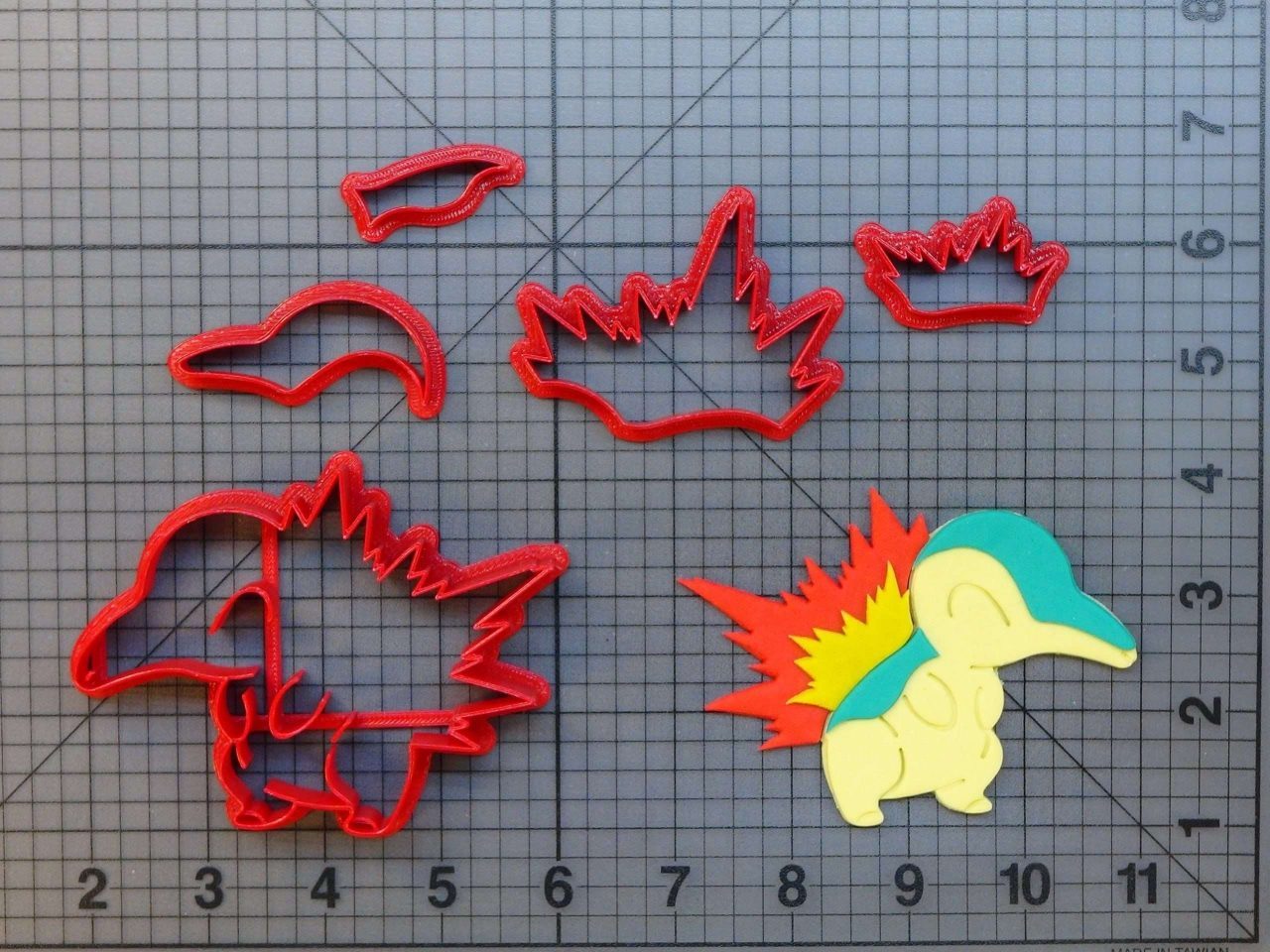 Pokemon - Cyndaquil 266-735 Cookie Cutter Set