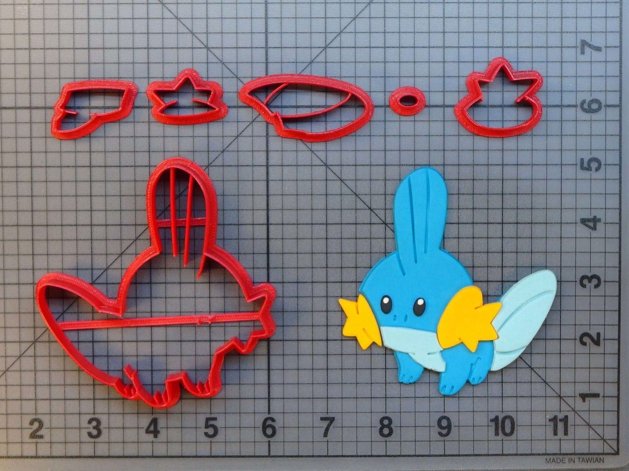 Pokemon - Mudkip 266-726 Cookie Cutter Set