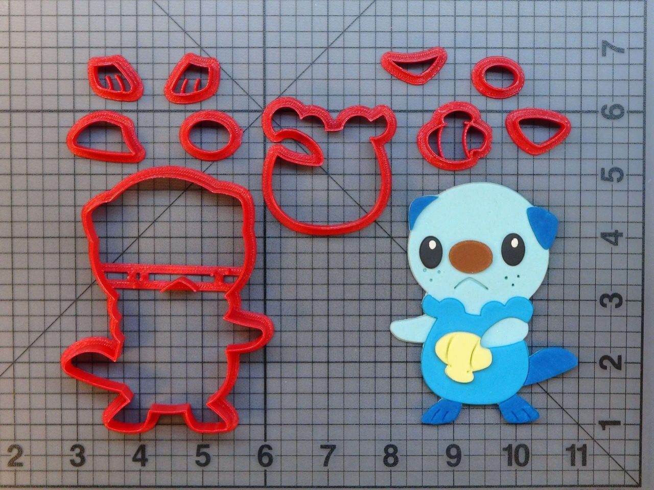 Pokemon - Oshawott 266-730 Cookie Cutter Set