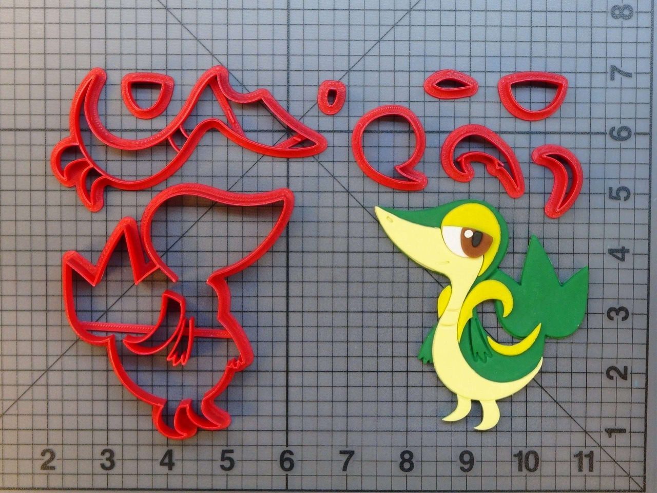 Pokemon - Snivy 266-729 Cookie Cutter Set