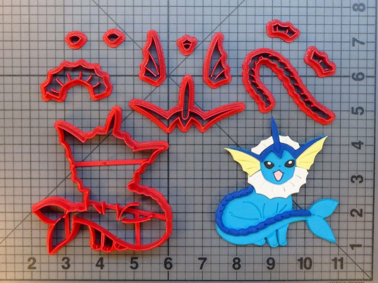 Pokemon - Vaporeon 266-748 Cookie Cutter Set