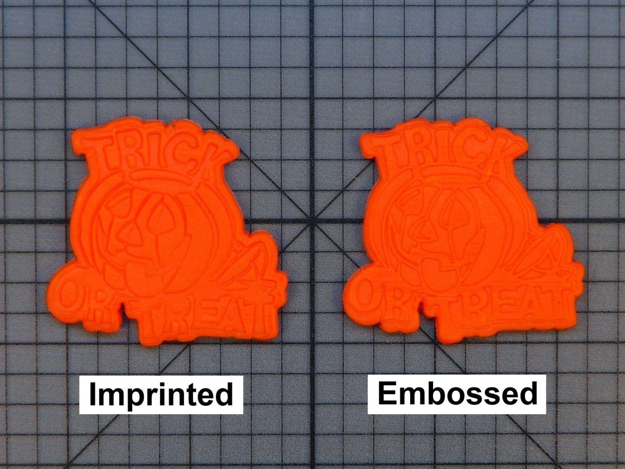 Pumpkin 227-068 Cookie Cutter and Stamp (Written)