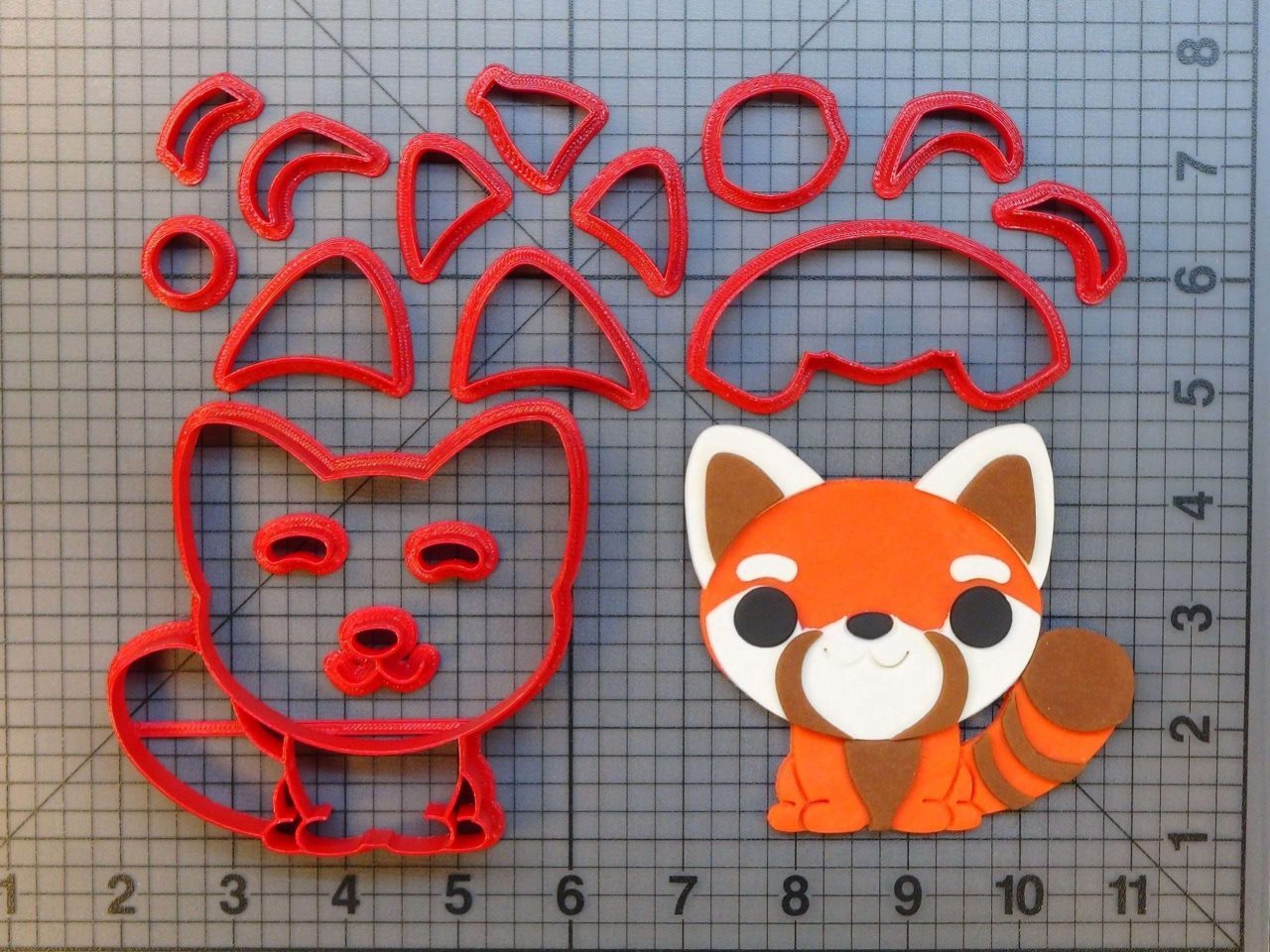 Red Panda 266-801 Cookie Cutter Set