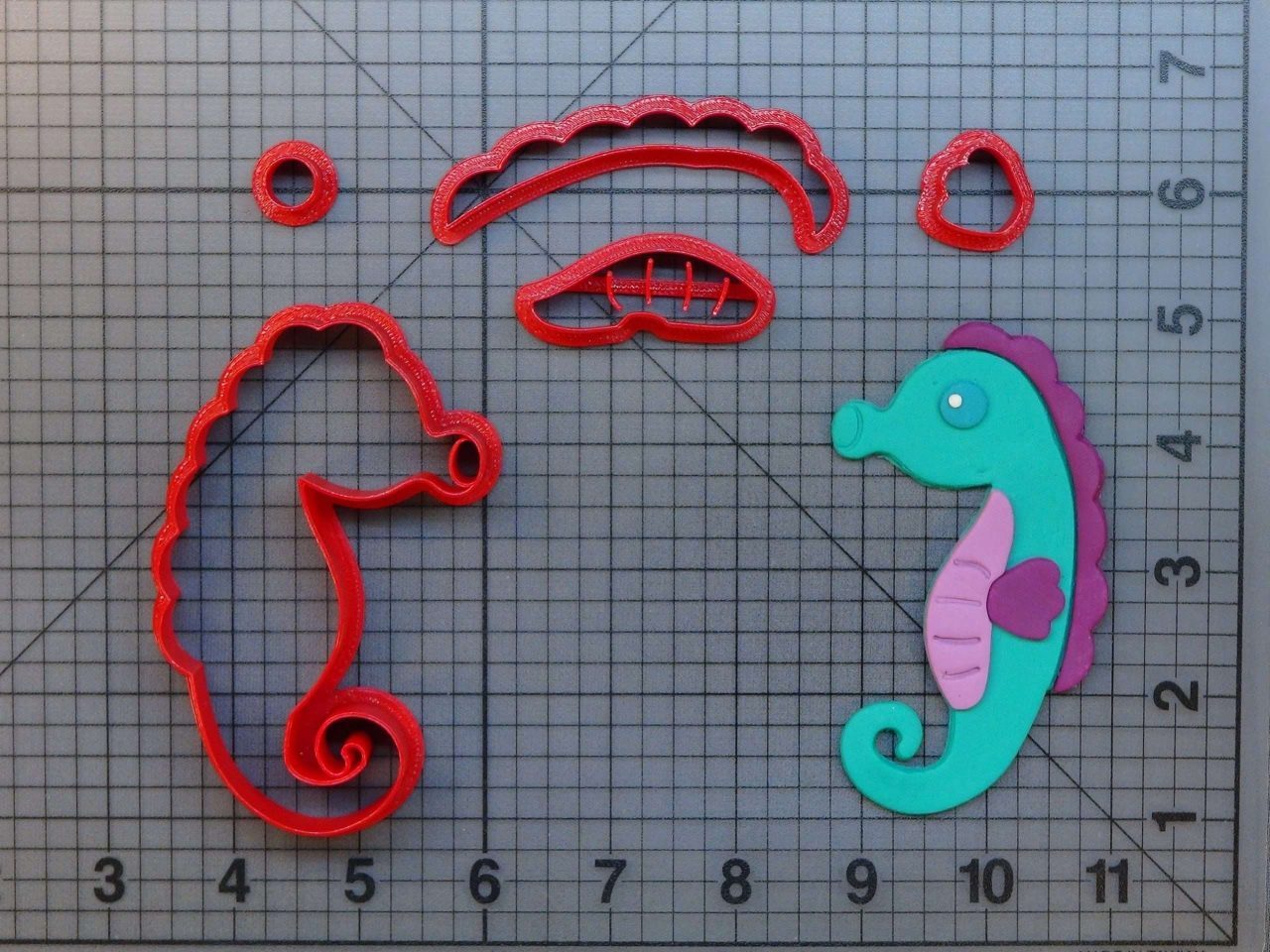 Seahorse 266-827 Cookie Cutter Set