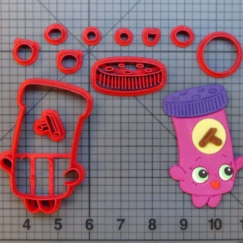 Shopkins - Cinnamon Sally 266-661 Cookie Cutter Set