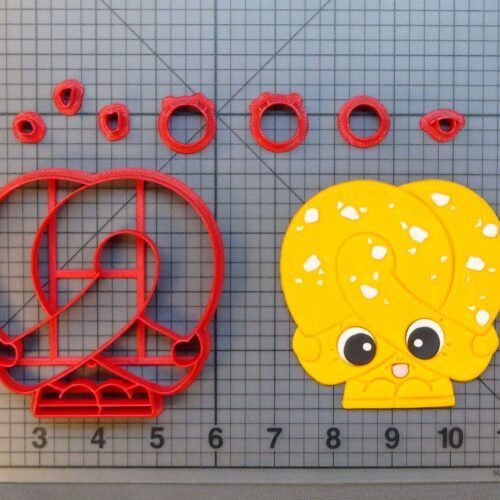 Shopkins - Pretz-Elle 266-719 Cookie Cutter Set