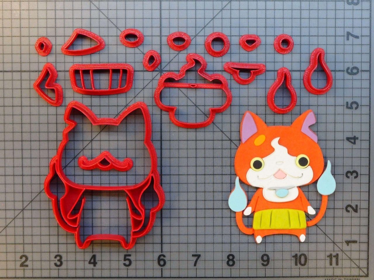 Yo-Kai Watch - Jibanyan 266-814 Cookie Cutter Set