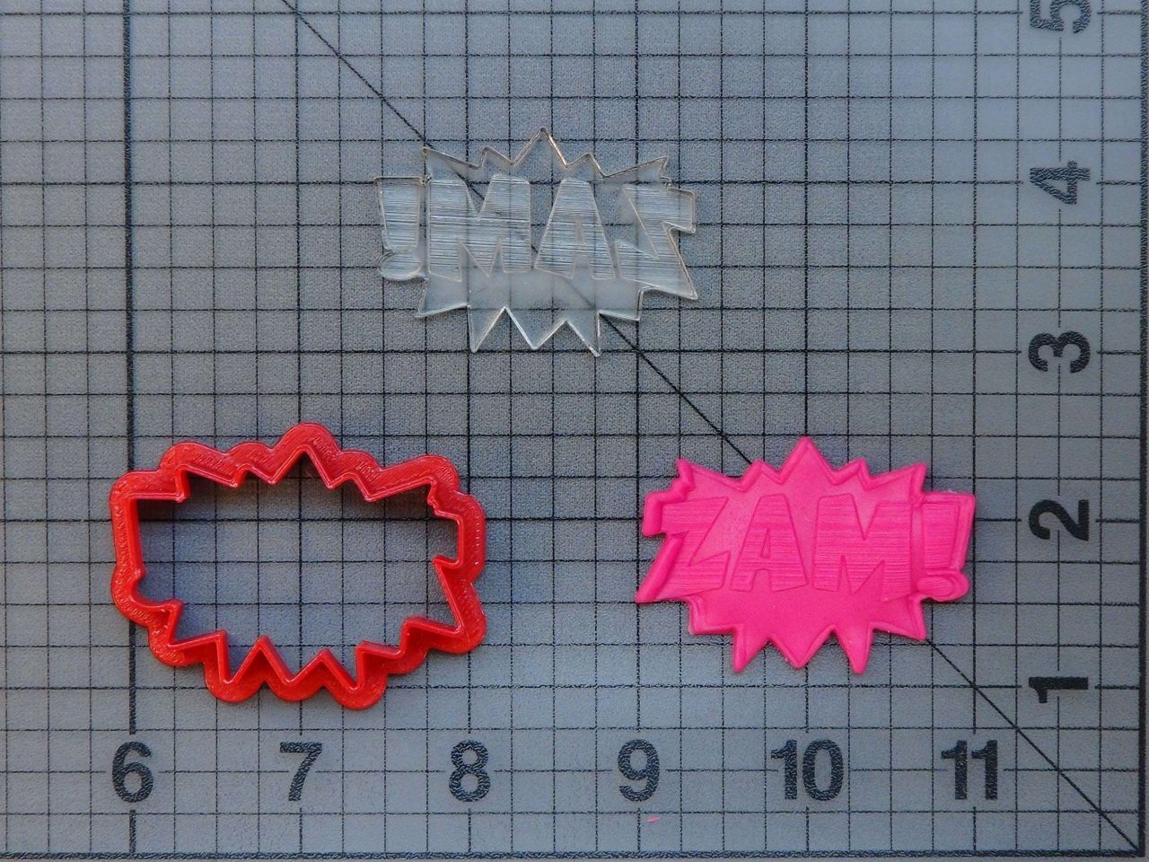 _Zam Sign 227-133 Cookie Cutter and Stamp (Imprinted)