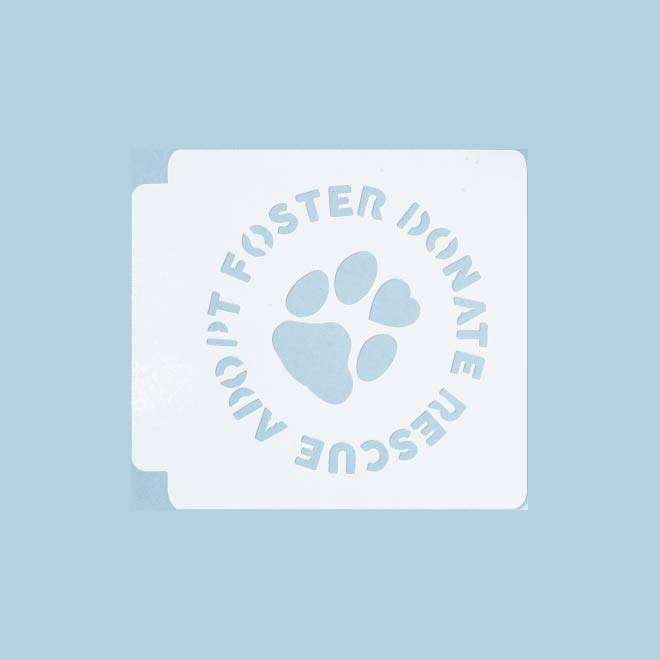 Adopt Foster Rescue 783-752 Stencil