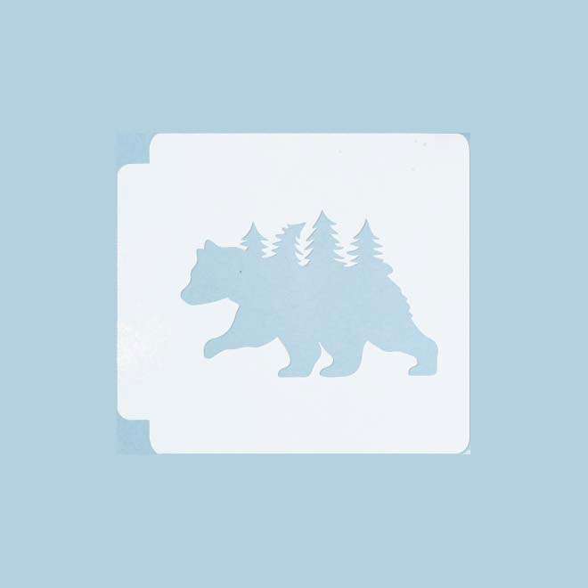 Bear Forest 783-781 Stencil