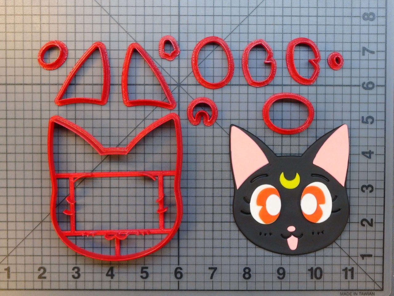 Sailor Moon - Luna 266-882 Cookie Cutter Set