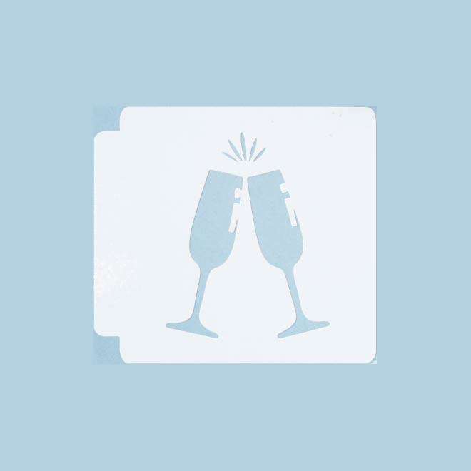 Champagne Flutes 783-806 Stencil