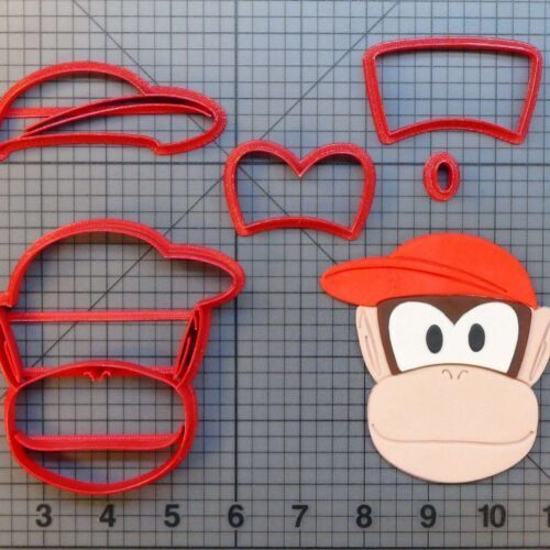 Donkey Kong - Diddy Kong 266-868 Cookie Cutter Set
