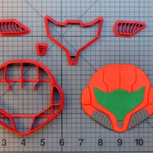 Metroid - Samus' Helmet 266-876 Cookie Cutter Set