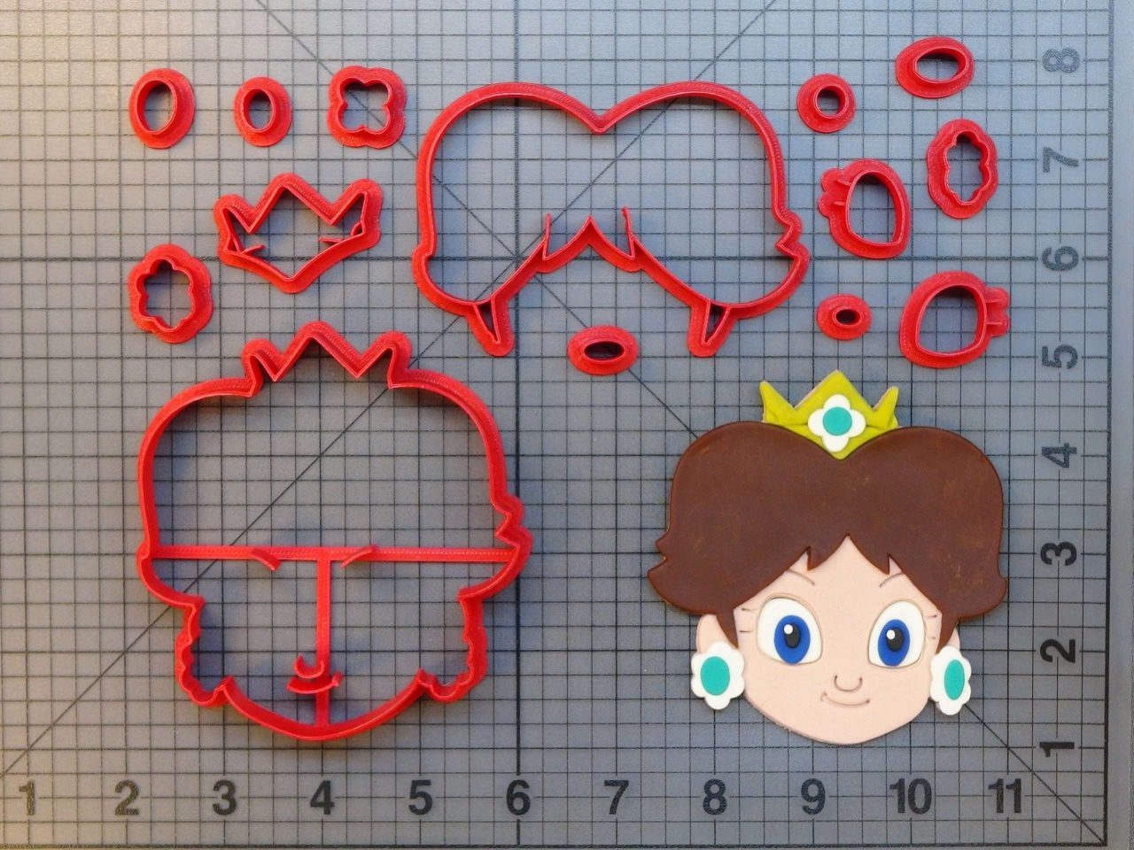 Super Mario - Daisy 266-883 Cookie Cutter Set