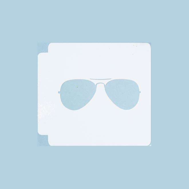 Aviator Sunglasses 783-901 Stencil