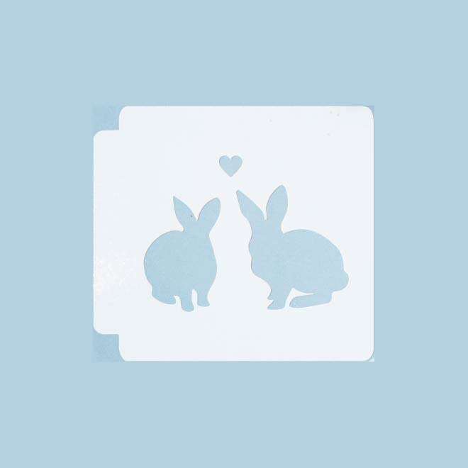 Bunny Love 783-925 Stencil