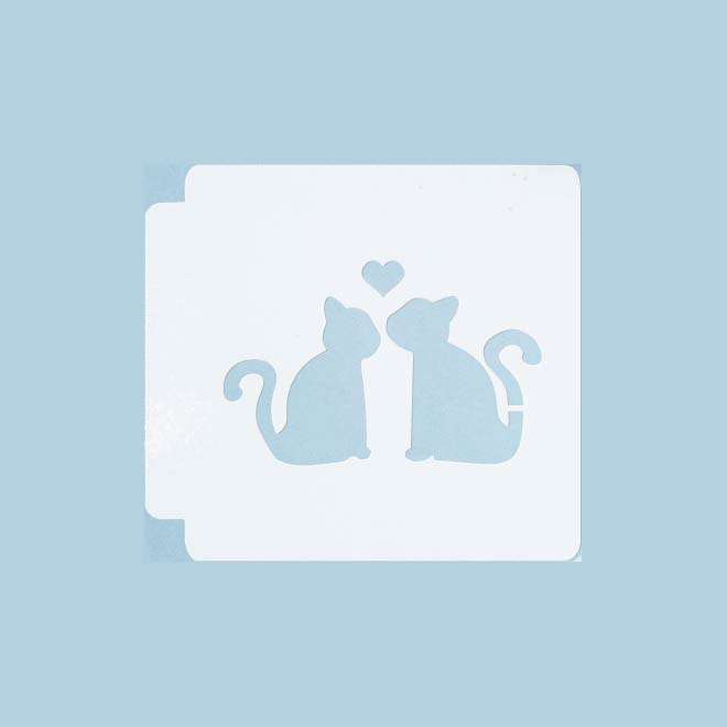Cat Love 783-932 Stencil