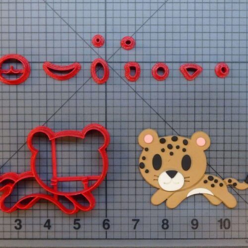 Cheetah 266-A034 Cookie Cutter Set