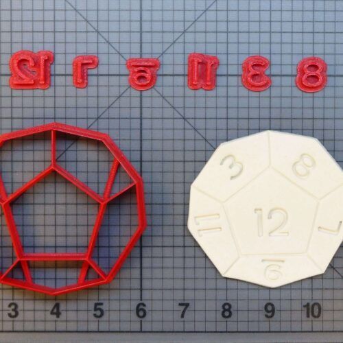 D12 Die 266-A015 Cookie Cutter Set