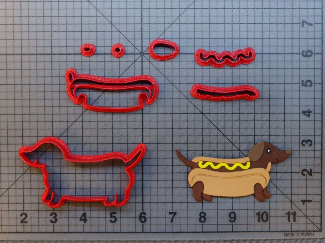 Dachshund Hotdog 266-992 Cookie Cutter Set