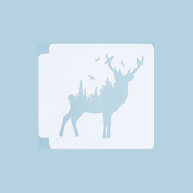 Deer Forest 783-835 Stencil