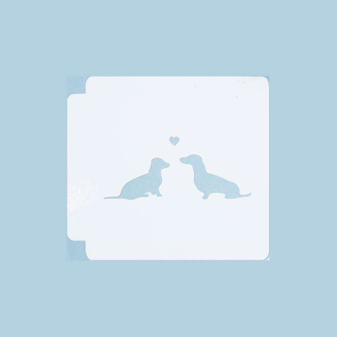 Dog Dachshund Love 783-961 Stencil