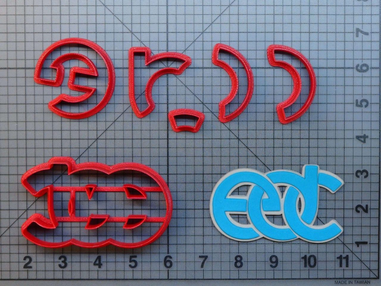 EDC - Electric Daisy Carnival 266-917 Cookie Cutter Set
