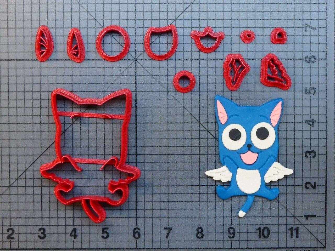Fairy Tail - Happy 266-896 Cookie Cutter Set
