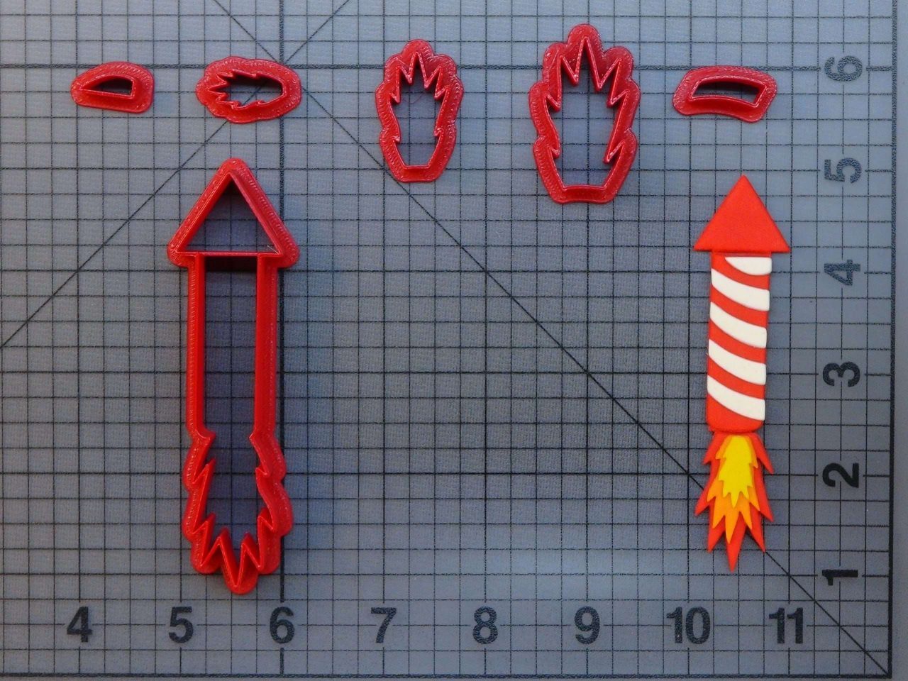 Firework 266-983 Cookie Cutter Set