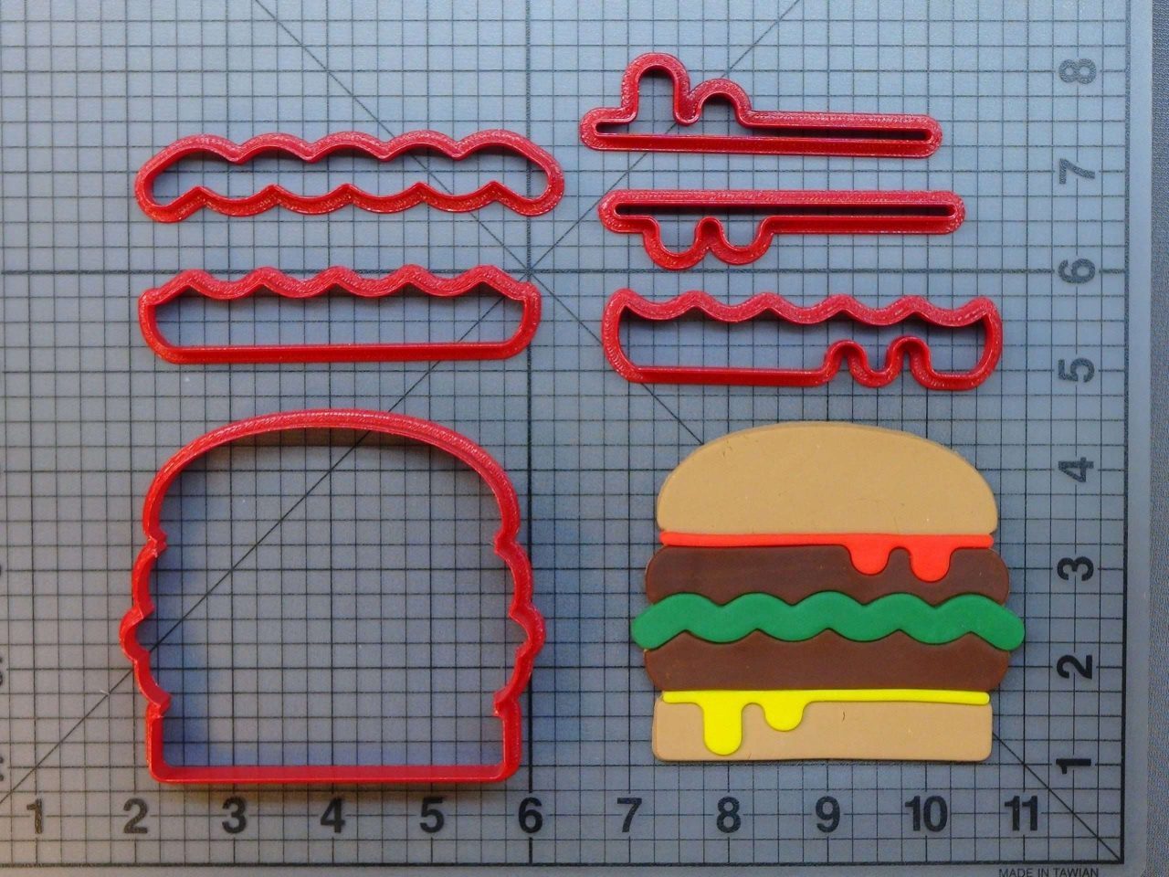 Hamburger 266-969 Cookie Cutter Set