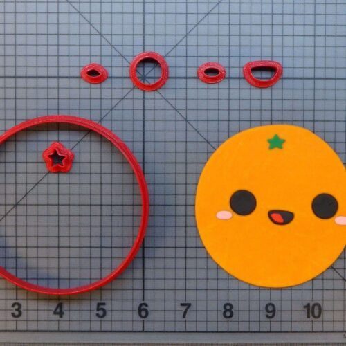 Happy Orange 266-A012 Cookie Cutter Set