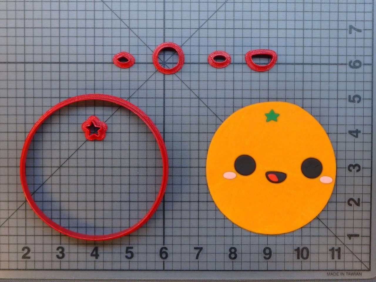 Happy Orange 266-A012 Cookie Cutter Set