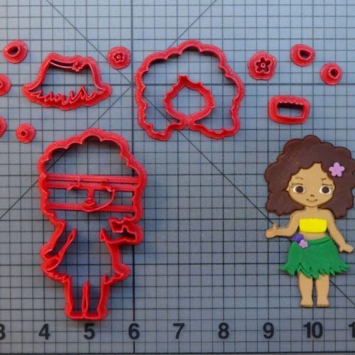 Hula Girl 266-901 Cookie Cutter Set