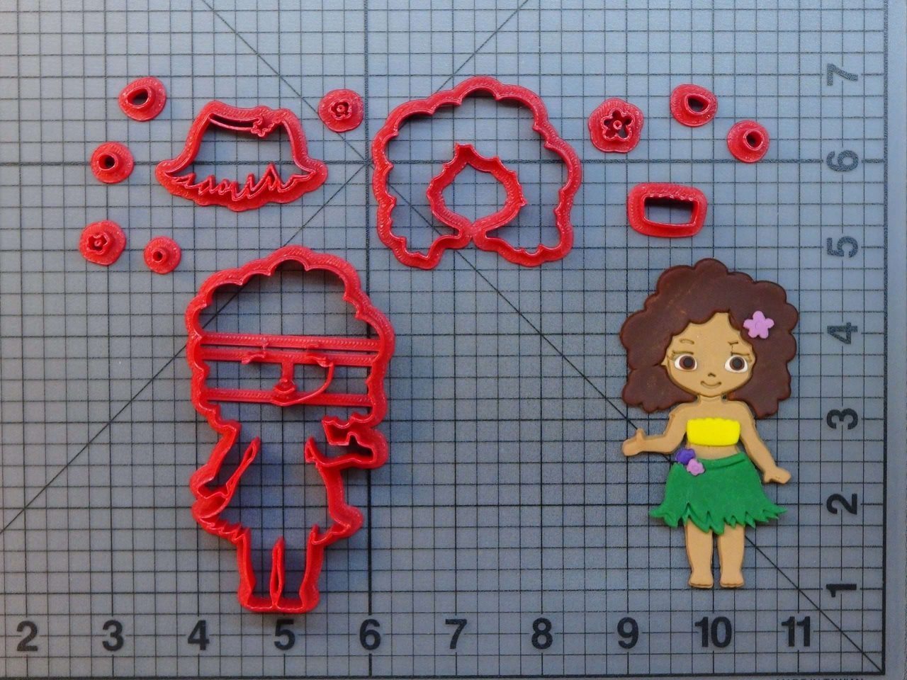 Hula Girl 266-901 Cookie Cutter Set
