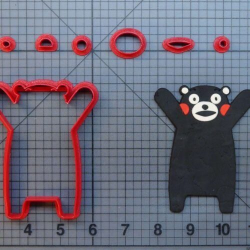 Kumamon 266-941 Cookie Cutter Set