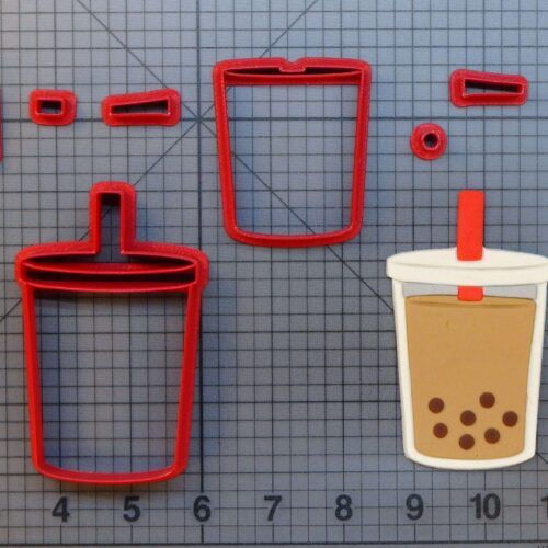 Milk Tea with Boba 266-A040 Cookie Cutter Se