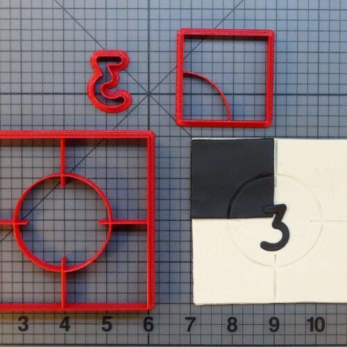 Movie Countdown 266-596 Cookie Cutter Set