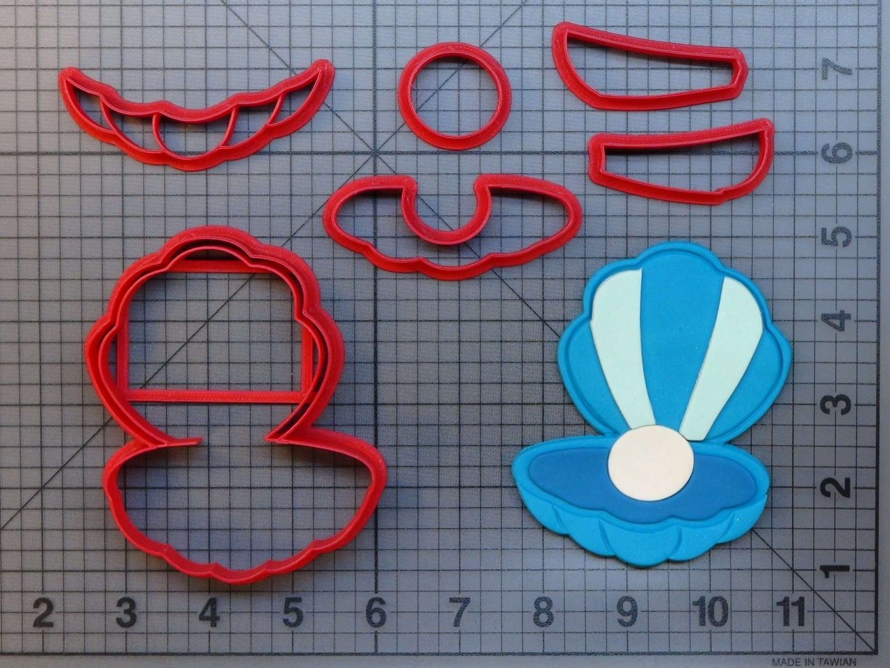 Oyster Pearl 266-978 Cookie Cutter Set
