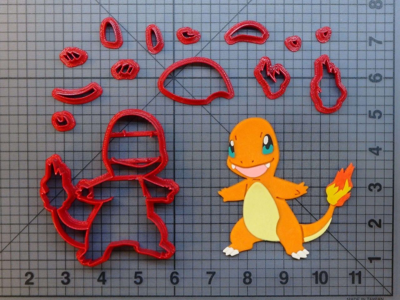 Pokemon - Charmander 266-997 Cookie Cutter Set
