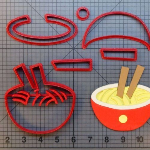 Ramen 266-A042 Cookie Cutter Set