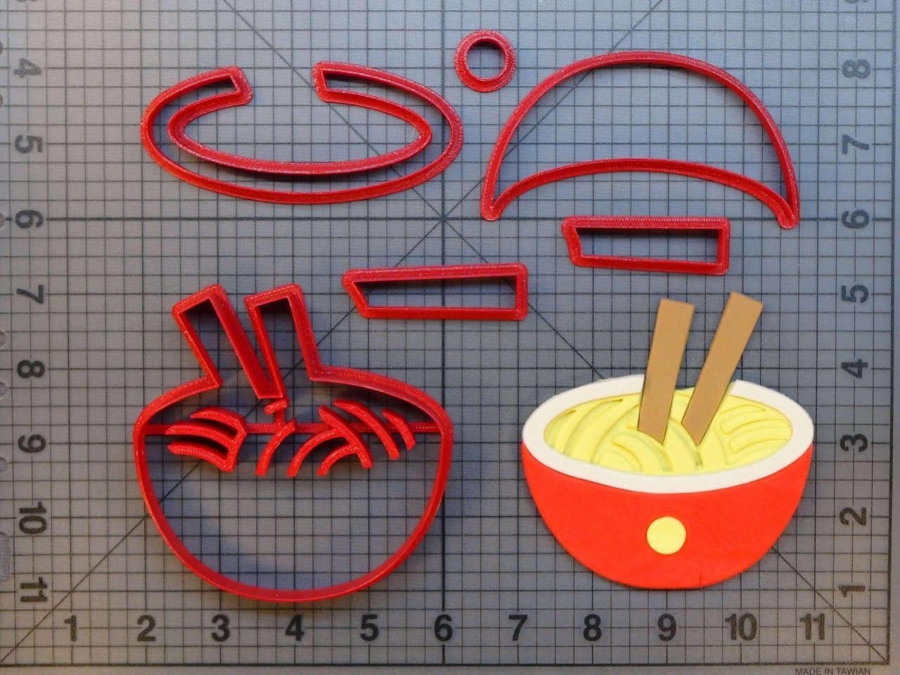 Ramen 266-A042 Cookie Cutter Set