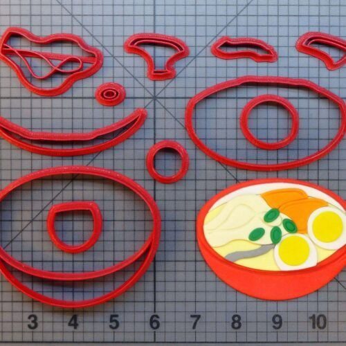 Ramen 266-A043 Cookie Cutter Set