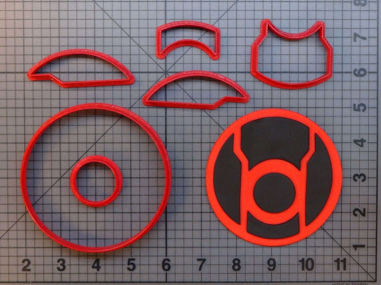 Red Lantern 266-988 Cookie Cutter Set